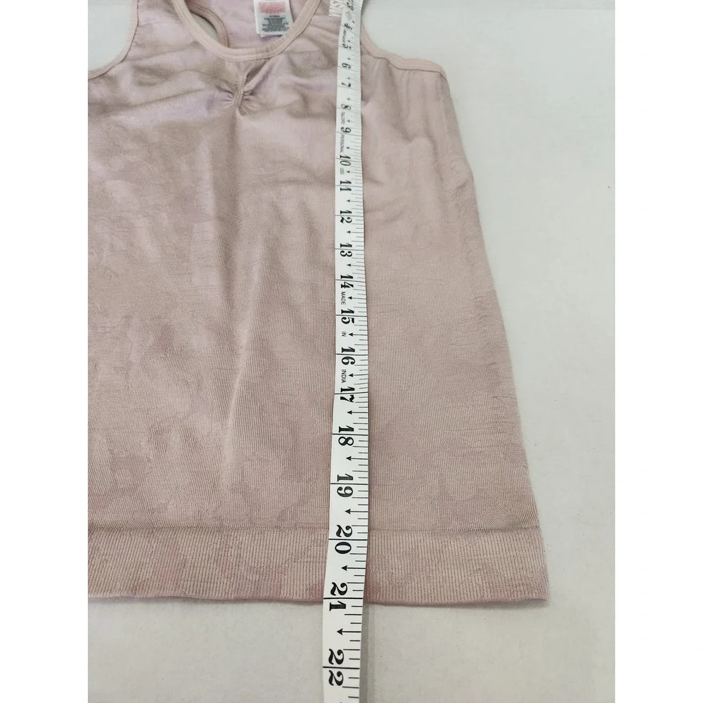 Gymshark Adapt Camo Seamless Tank Top Pink Mauve Ruched Racerback GLTK5049 Small - Picture 6 of 6